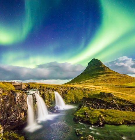 Wasserfall auf Island