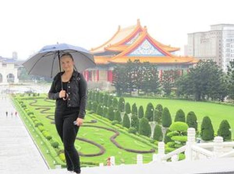 Berge & Meer-Mitarbeiter und Chronistin Kristina in Taiwan