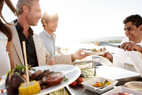 BBQ-Abend auf der A-ROSA LUNA