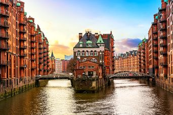 Reiseführer, Deutschland, Hamburg, Speicherstadt