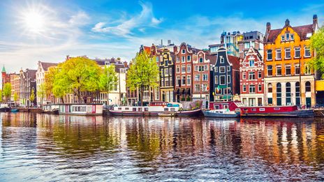 Bunte Häuser Amsterdam