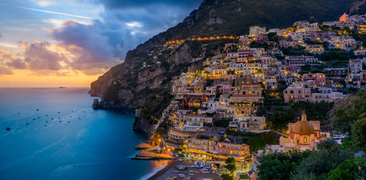 Positano am Abend