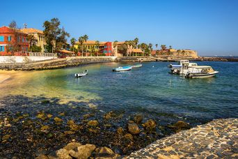 Bucht in Dakar, Senegal