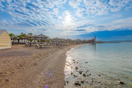 Strand vom Campingpark Umag