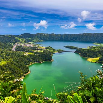 Kratersee auf Sao Miguel