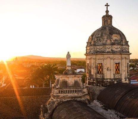 Sonnenuntergang in Nicaragua