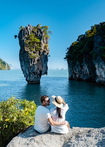 Paar auf der Insel Phuket