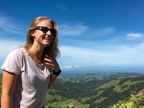 Mitarbeiterin Jennifer in Costa Rica
