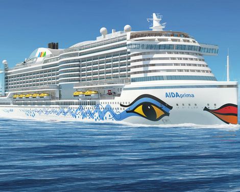 Kreuzfahrt mit AIDAprima von Dubai/Hamburg nach Hamburg/Dubai inkl. 2 Nächte Dubai