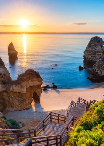 Strand an der Algarve