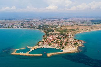 Strand von Side in der Türkei