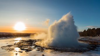 Geysir Strokkur auf Island