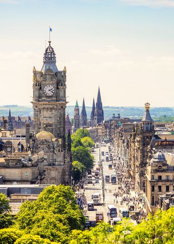 Edinburgh in Schottland