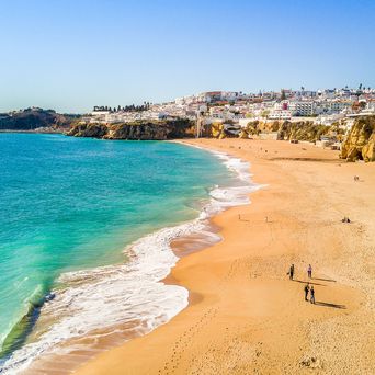 Strand von Albufeira