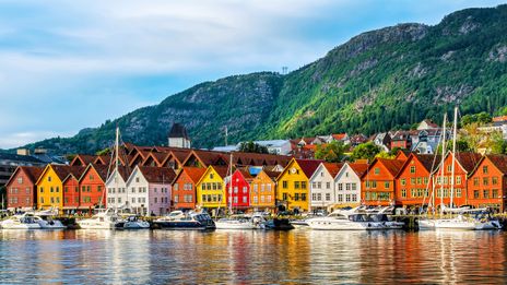 Bergen in Norwegen