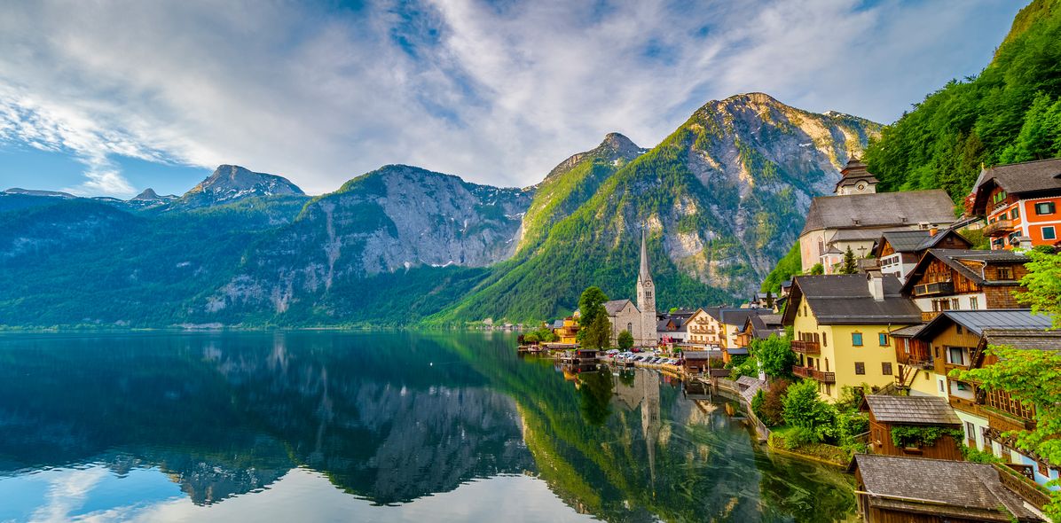 See in Hallstatt in Österreich