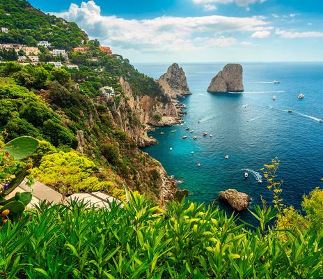 Küste von Capri