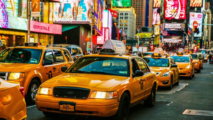Taxis in New York
