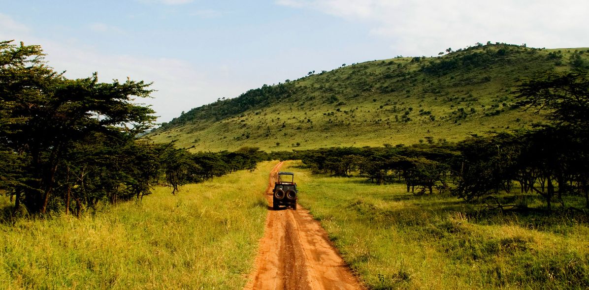 Jeep in Tansania