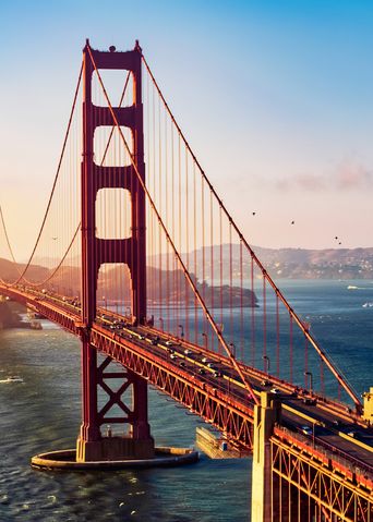 Golden Gate Bridge in San Francisco