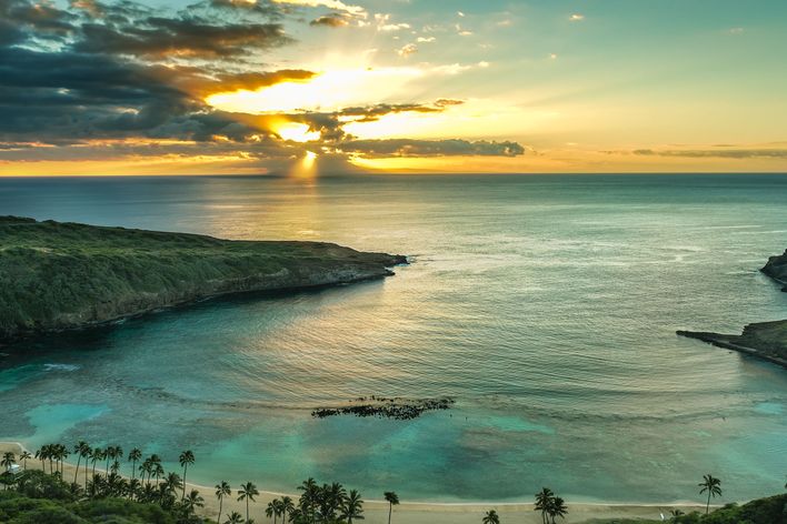 Strand auf Hawaii