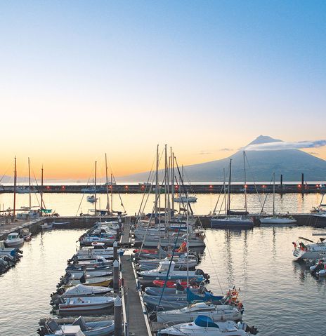 Hafen in Faial