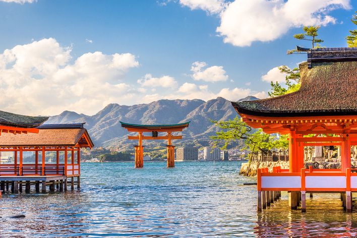 Tempel in Miyajima
