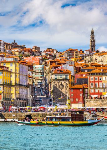 Blick auf Porto