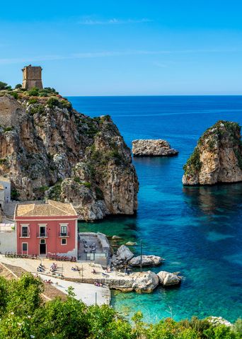 Scopello in Sizilien, Italien