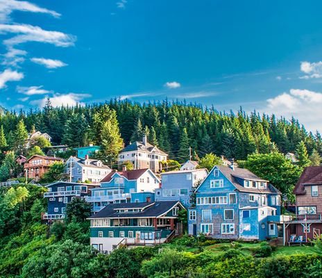 Häuser in Ketchikan