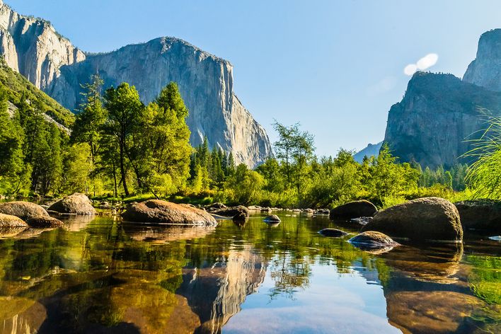 Traumhafte Landschaft im Yosemite Nationalpark
