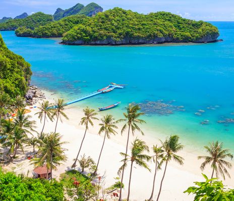 Strand von Ko Samui