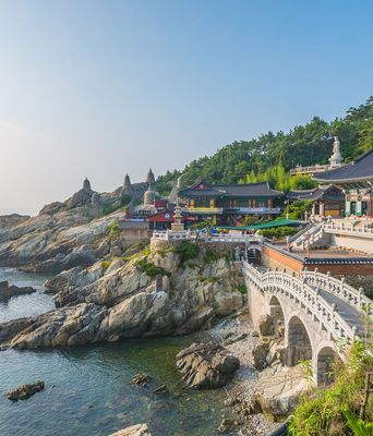 Yonggungsa Tempel in Busan in Südkorea