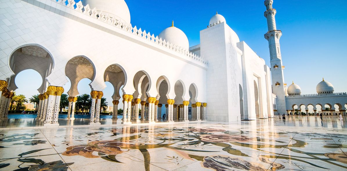 Scheich Zayid Moschee in Abu Dhabi