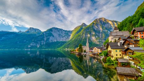 See in Hallstatt in Österreich