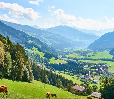 Berglandschaft in Österreich
