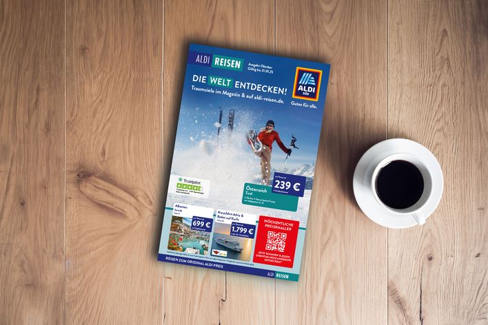 ALDI Reisemagazin Süd Oktober 2025