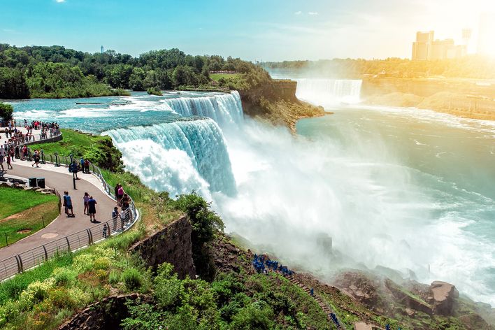 Niagarafälle in den USA und Kanada