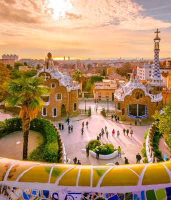 Park Guell in Barcelona