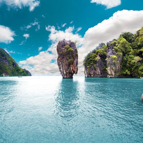James Bond Felsen in Thailand
