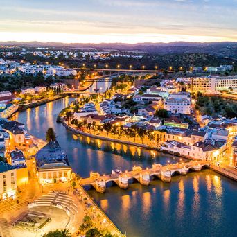 Tavira am Abend