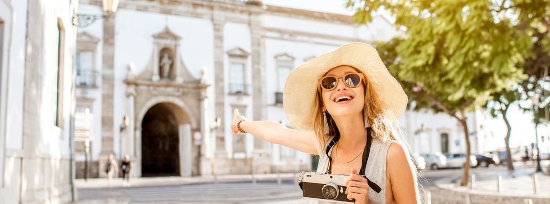 Frau in Faro