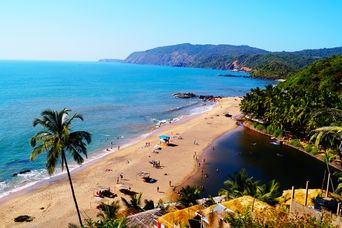 Cola Beach in Goa