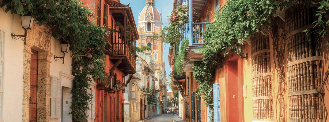 Blick auf Cartagena