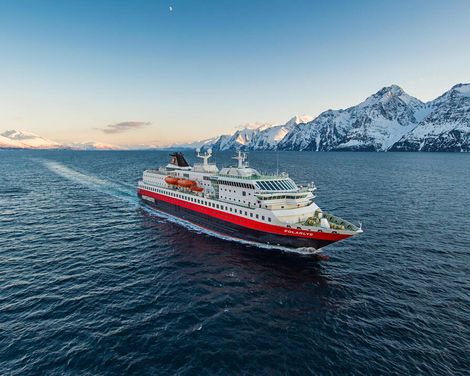 Seereise mit einem Hurtigruten-Postschiff ab/an Bergen-0
