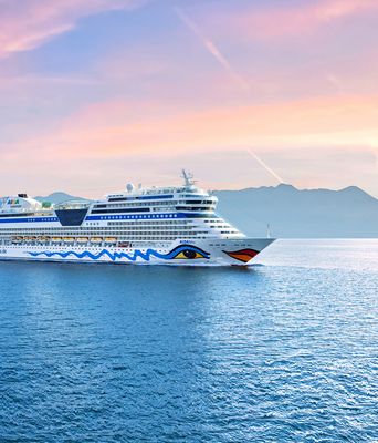 AIDAblu auf hoher See