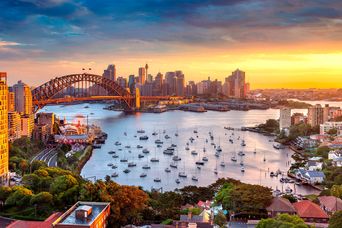 Blick auf Sydney in Australien