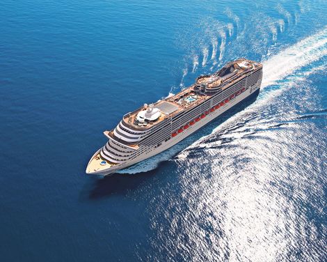 Kreuzfahrt mit der MSC Divina ab/an Neapel inkl. Standortrundreise ab Neapel