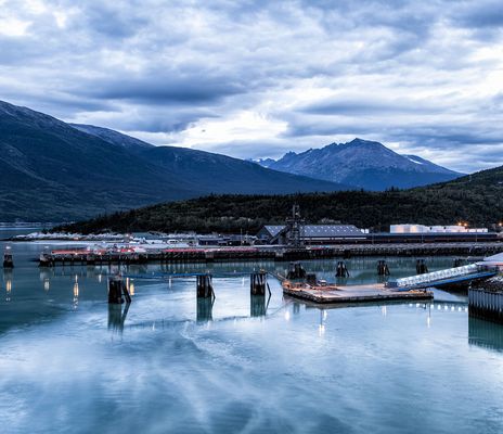Skagway Hafen, Alaska