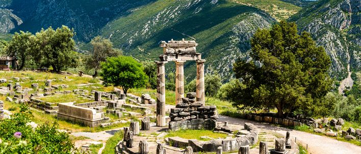Ruinen von Delphi